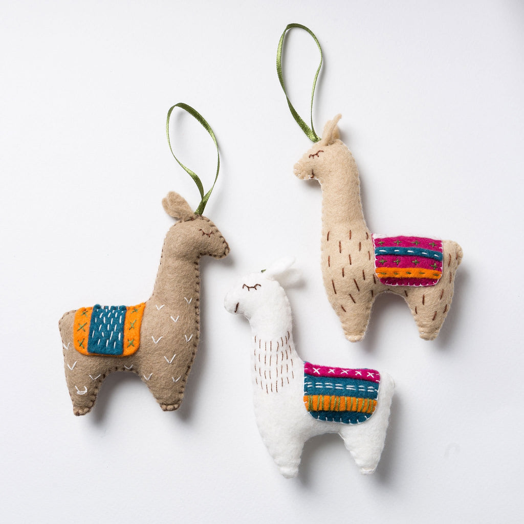 Corinne Lapierre Felt Llamas Craft Kit