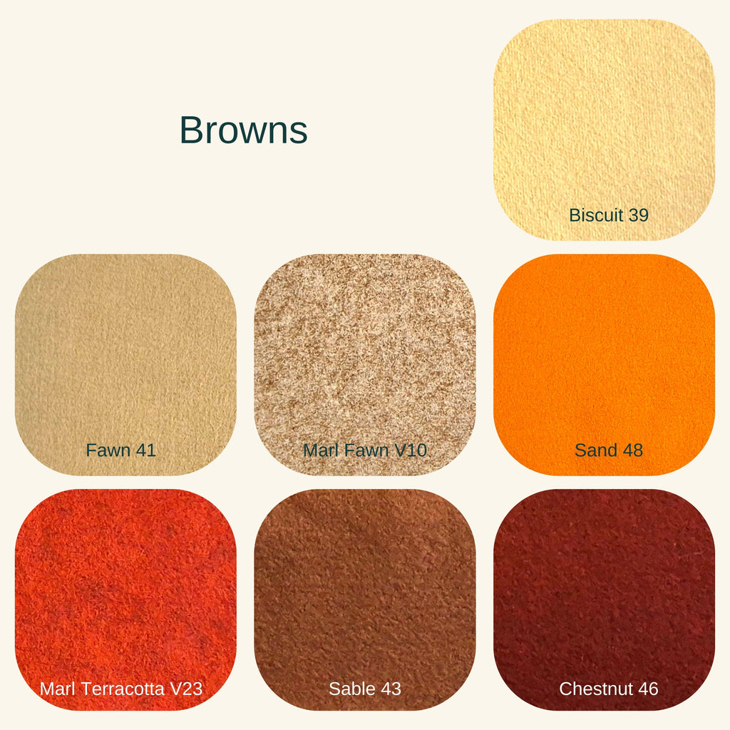 Felt by the 0.5 metre - 90cm Wide