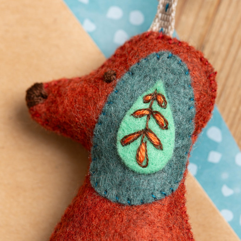 Felt Folk Dog Digital Pattern