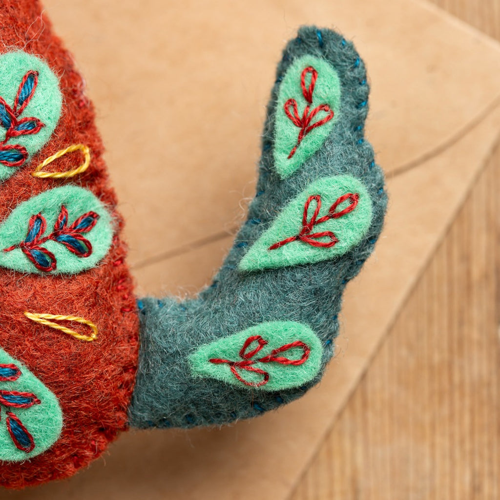 Felt Folk Dog Digital Pattern