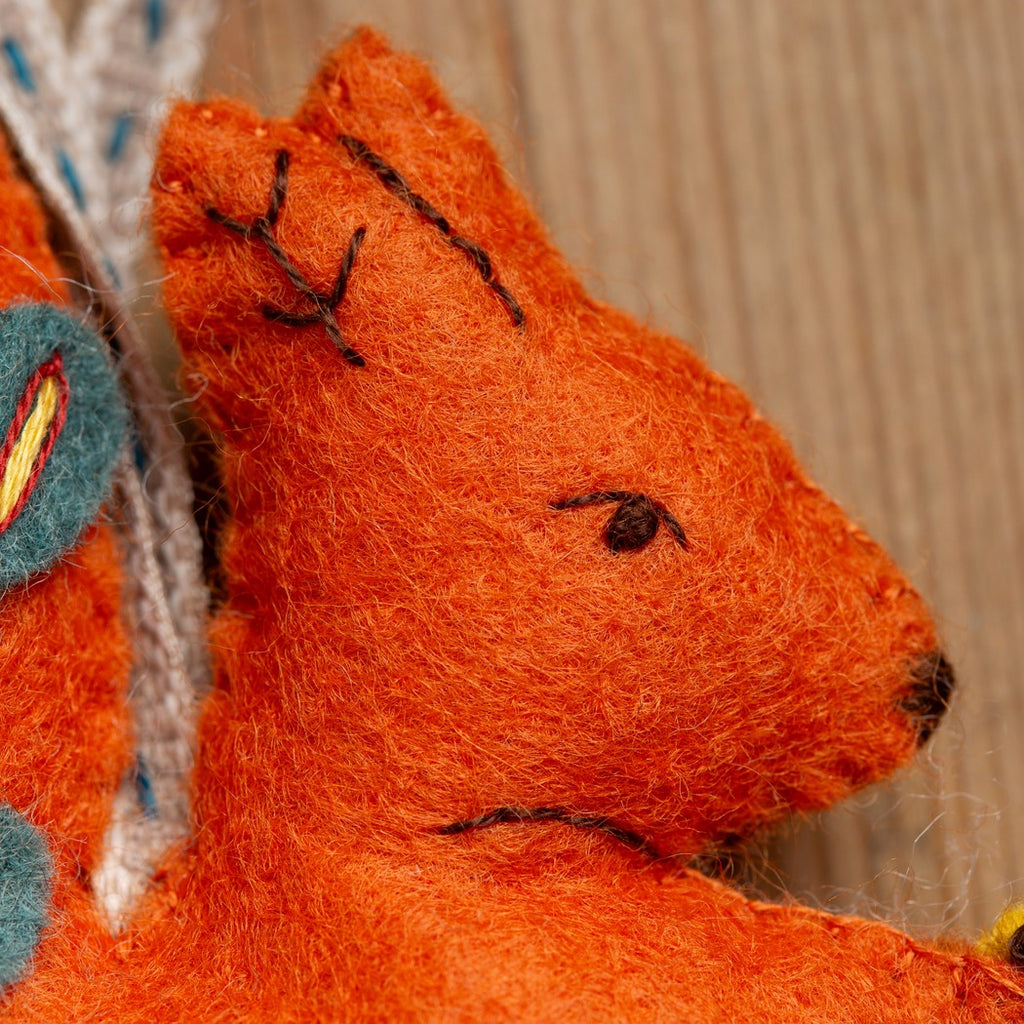 Felt Folk Squirrel Digital Pattern