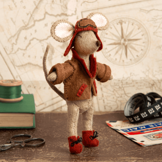Little Mouse The Aviator Felt Craft Mini Kit