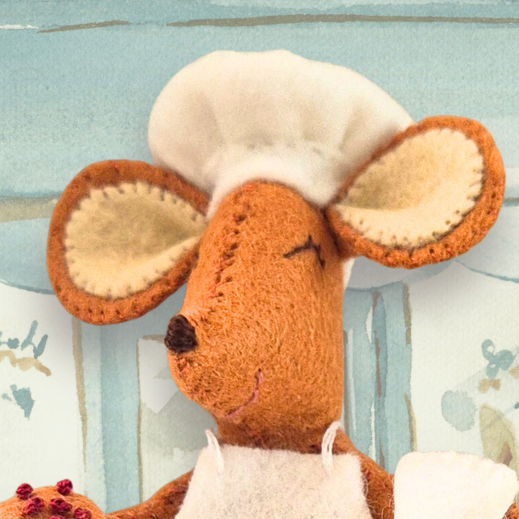 Little Mouse The Baker Felt Craft Mini Kit