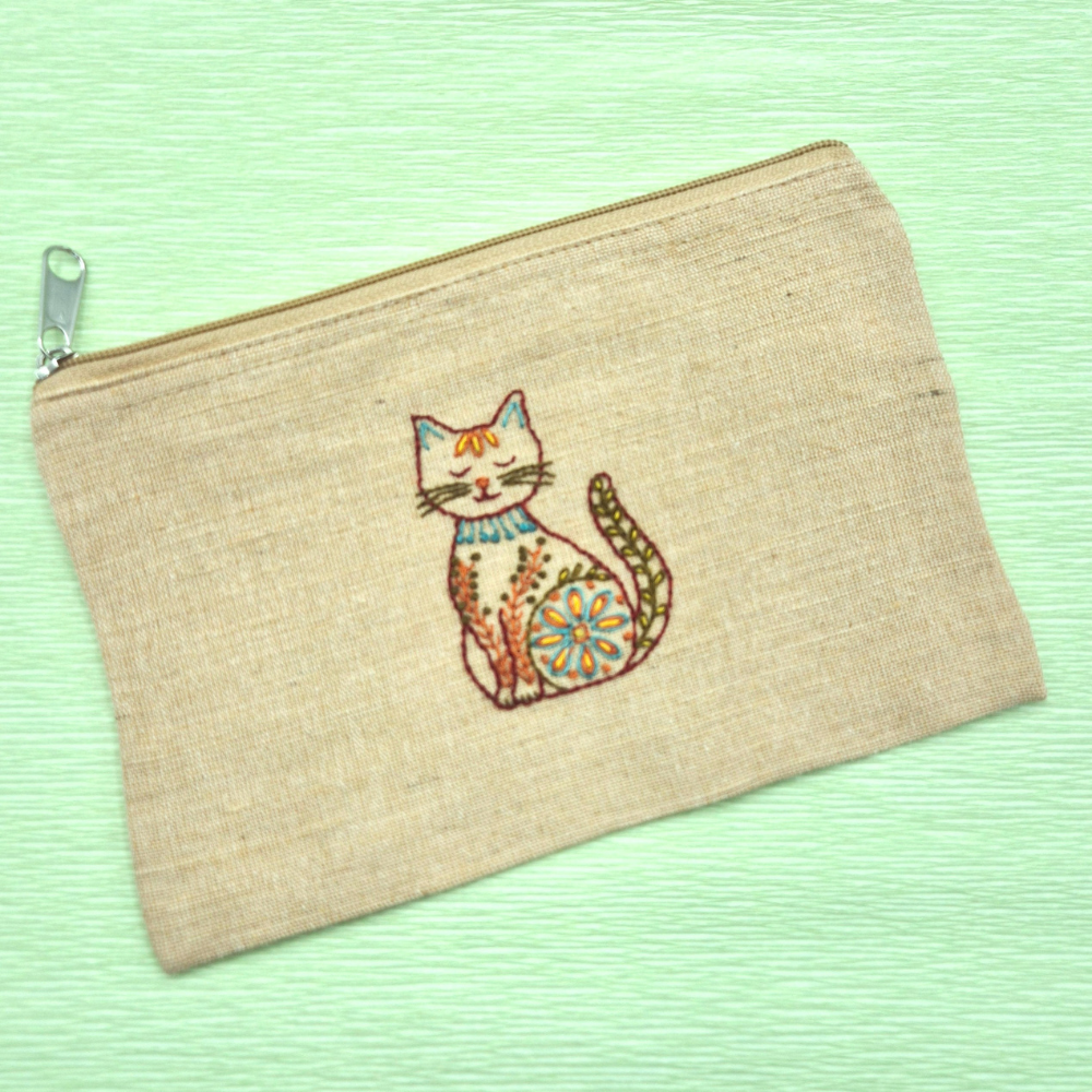 Folk Cats Stick & Stitch