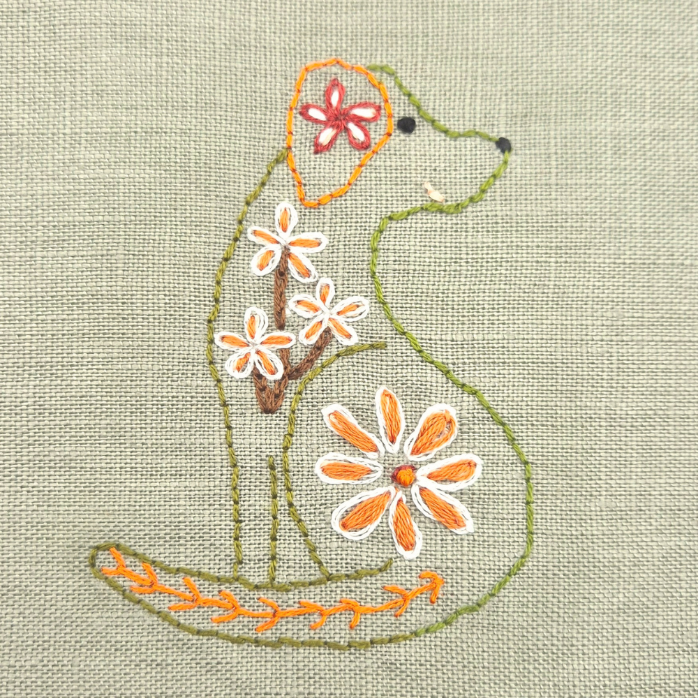 Folk Dogs Stick & Stitch
