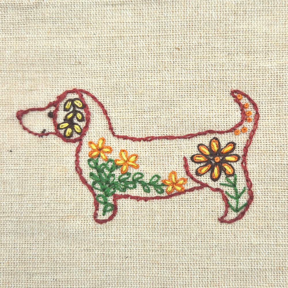Folk Dogs Stick & Stitch