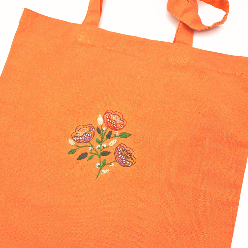 Folk Flowers Stick & Stitch