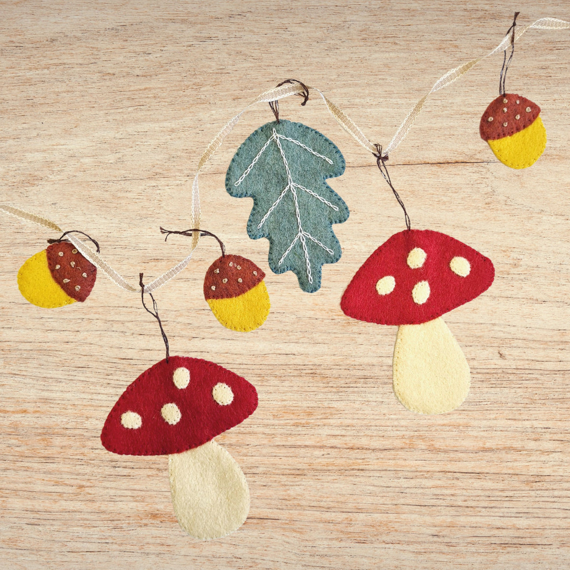 Woodland Garland Felt Craft Kit
