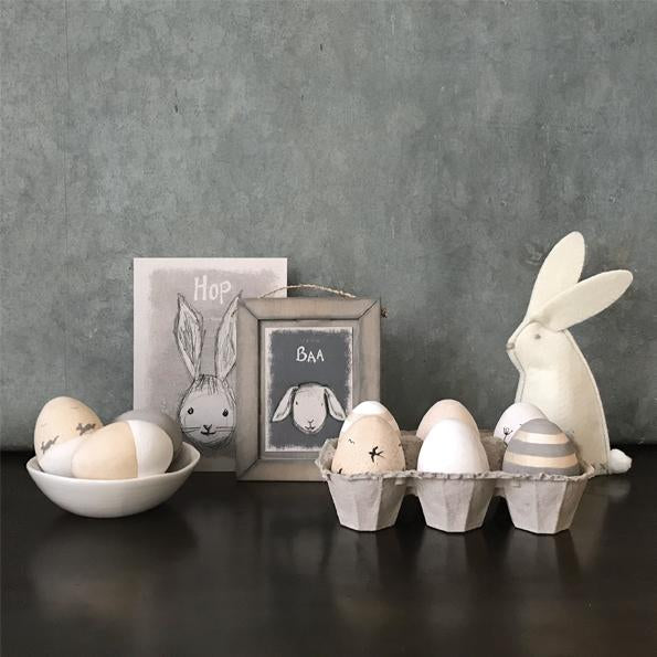 Corinne Lapierre wooden eggs - Easter
