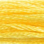 Corinne Lapierre DMC thread skein Custard Yellow 726