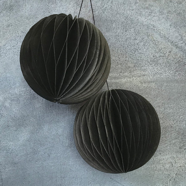Paper Honeycomb Baubles