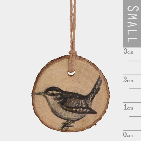 Corinne Lapierre Round Woodland Tags