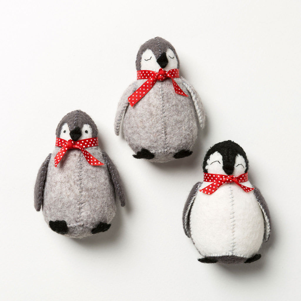 Corinne Lapierre Felt Baby Penguins Craft Kit