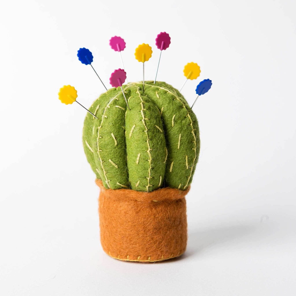 Corinne Lapierre Cactus Pincushion Felt Craft Kit