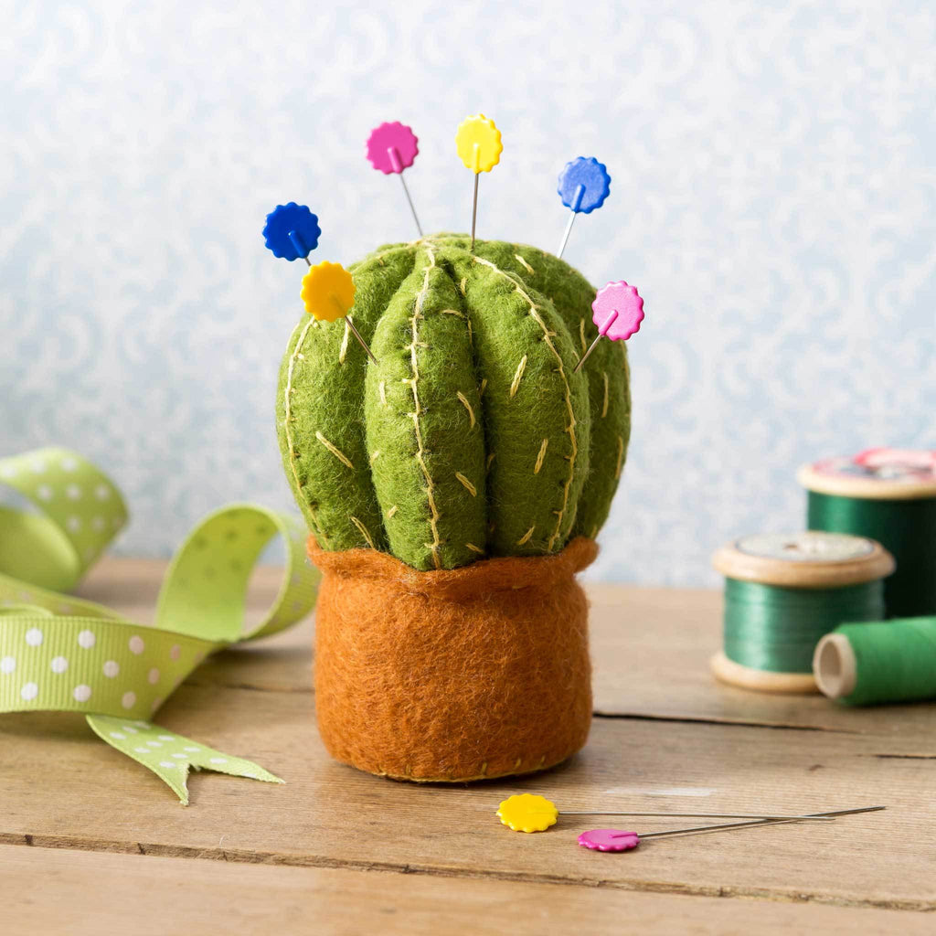 Corinne Lapierre Cactus Pincushion Felt Craft Kit