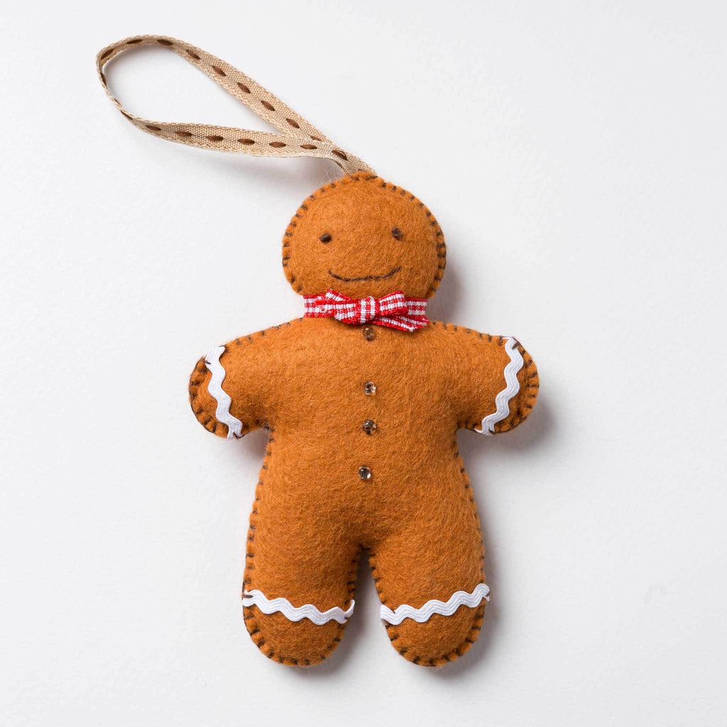 Corinne Lapierre Gingerbread Man Felt Craft Kit