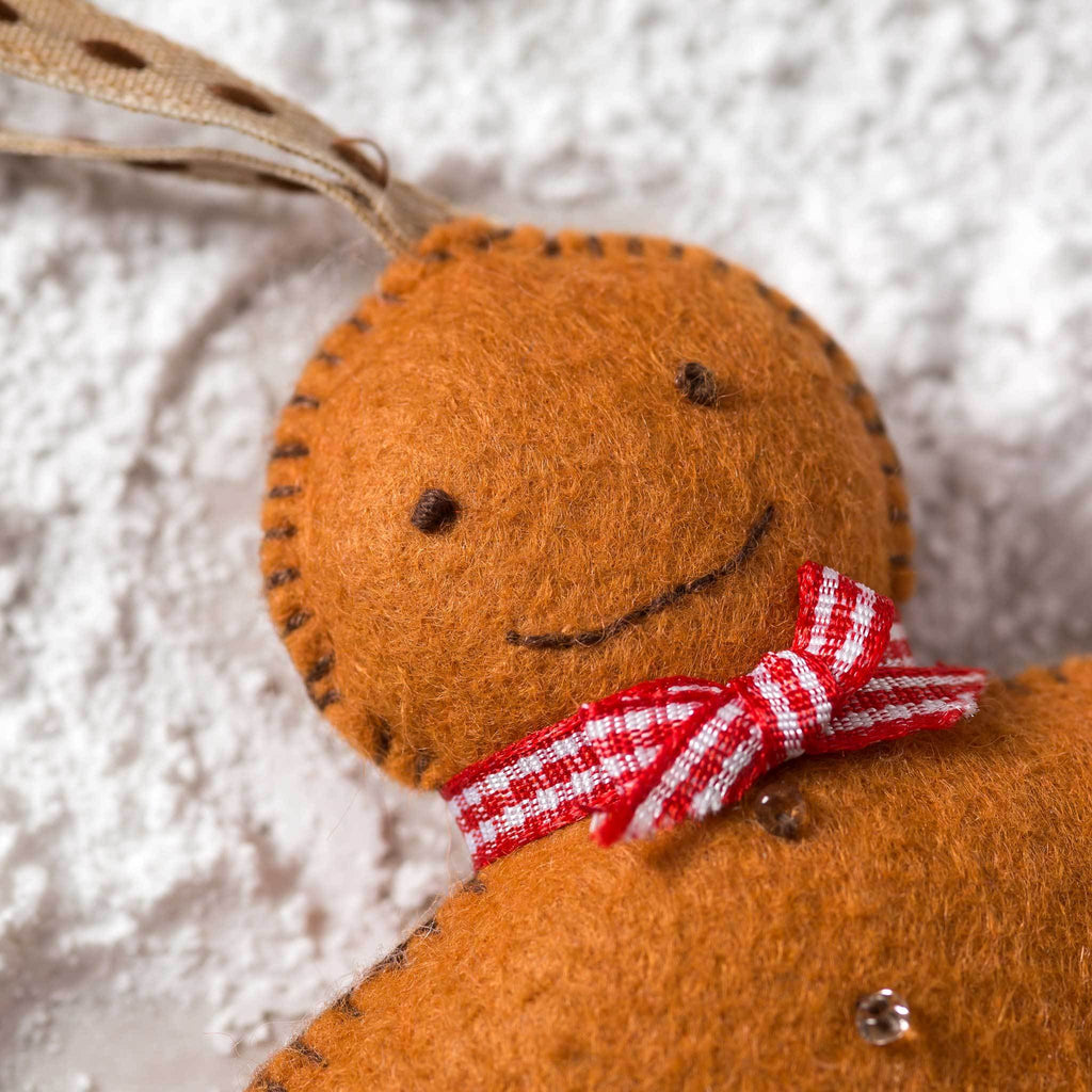 Corinne Lapierre Gingerbread Man Felt Craft Kit