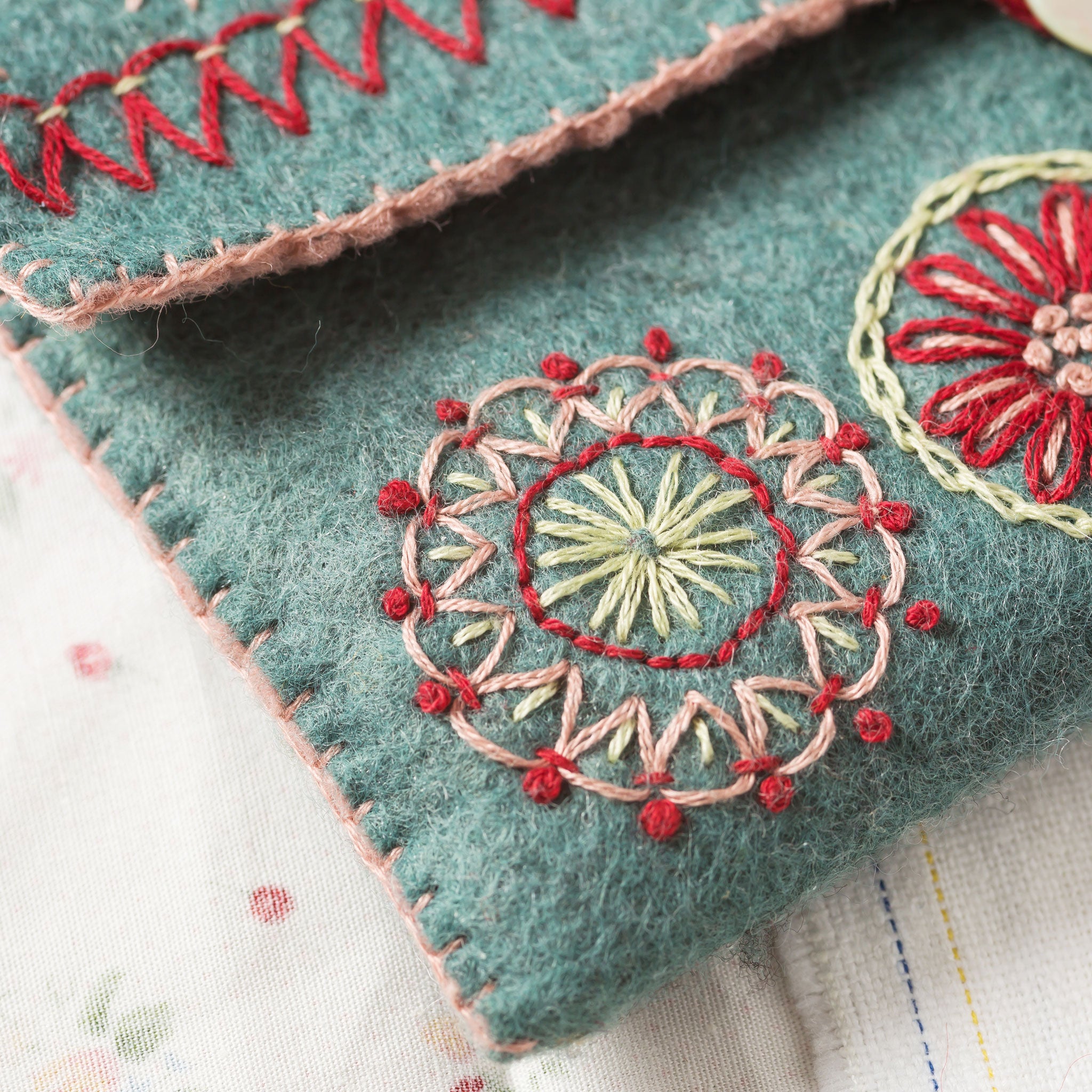 Corrine Lapierre ~ Wool Felt Craft Kit ~ Folk Bird – Hobby House Needleworks