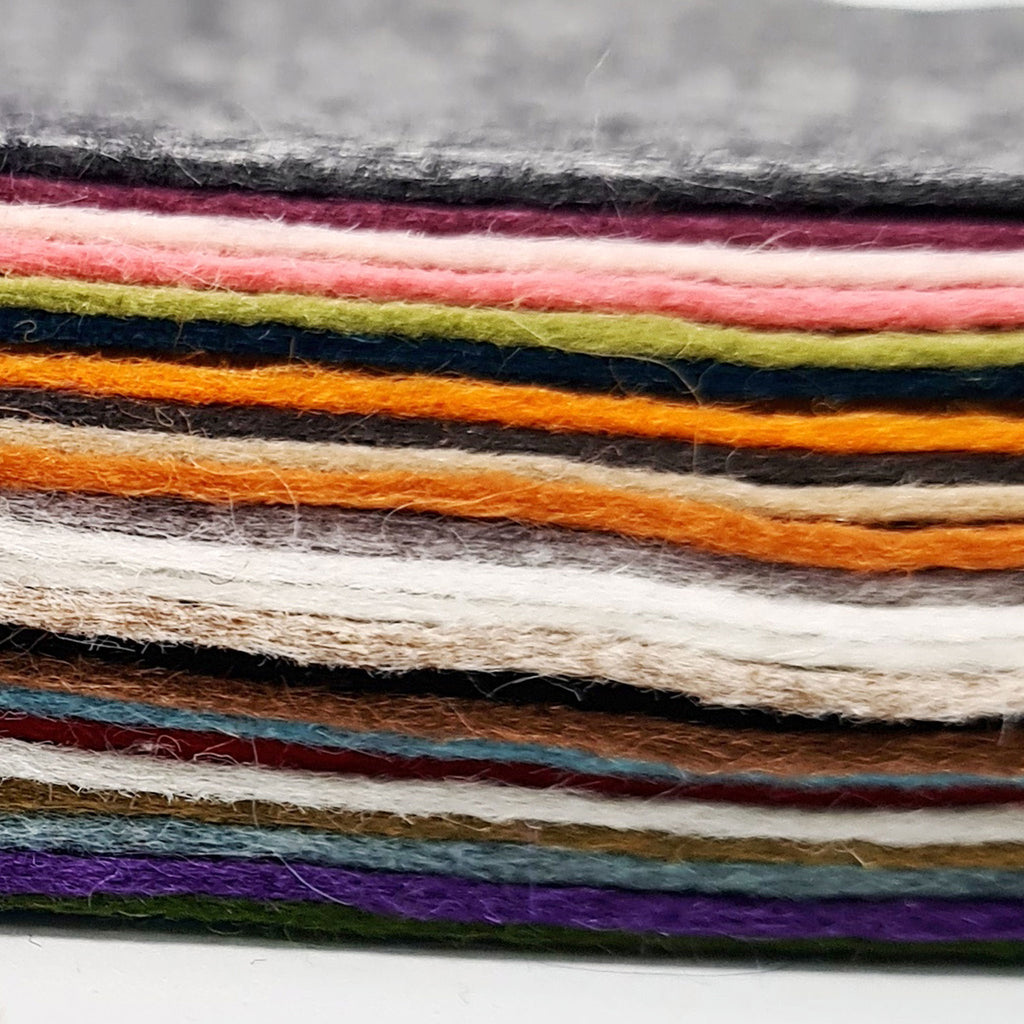 Felt Bundle for book: Folk Embroidered Felt Birds