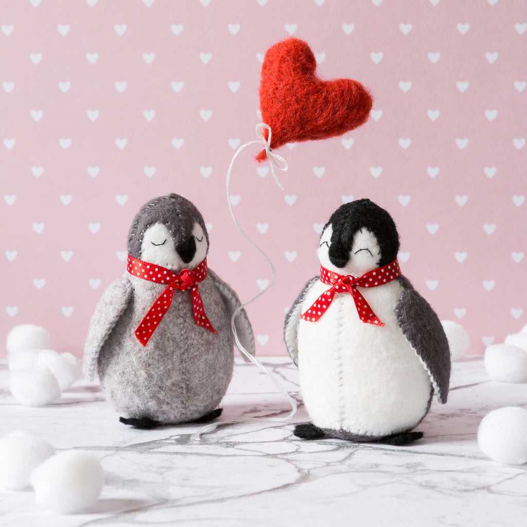 Corinne Lapierre Penguins Love Card