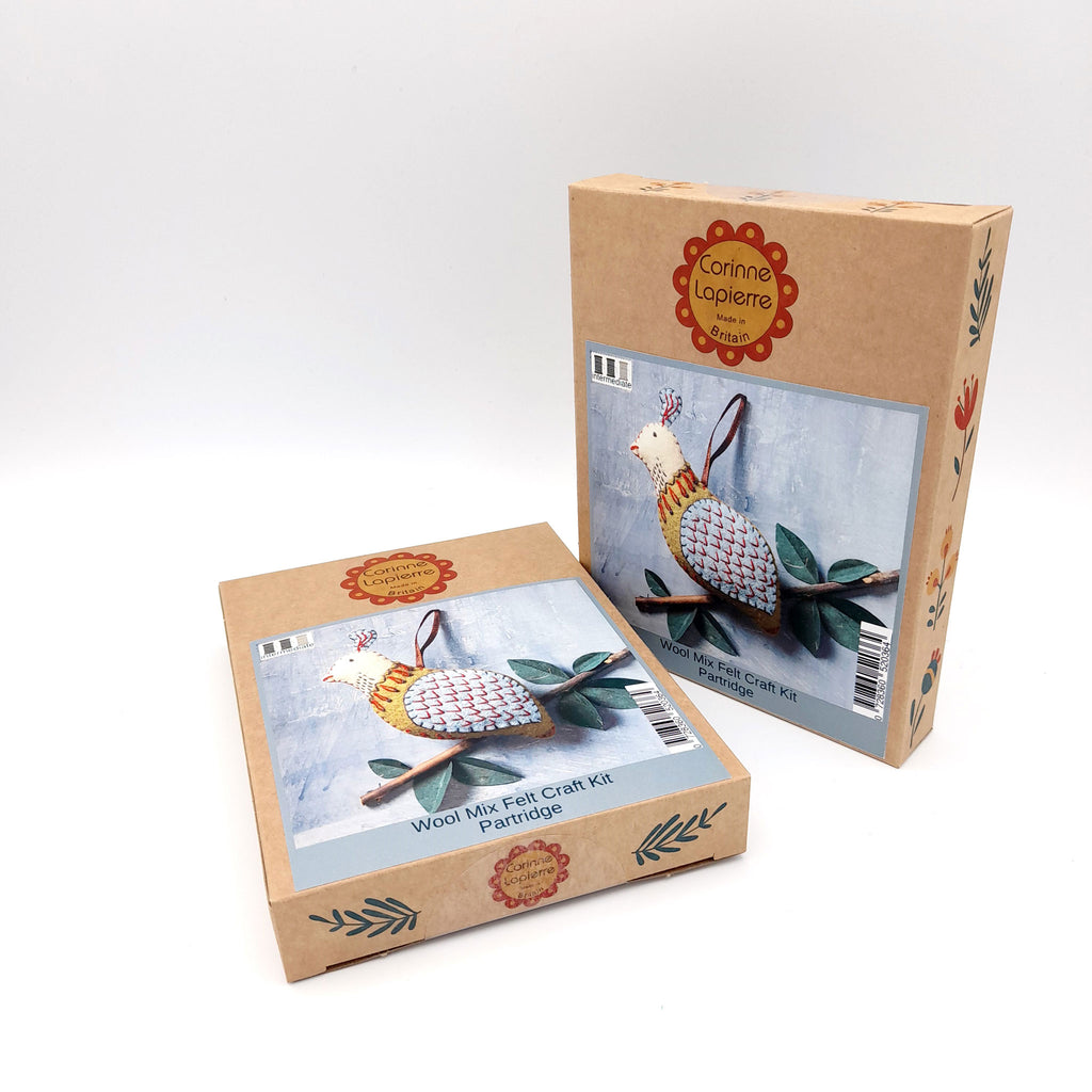 Felt Partridge Mini Kit