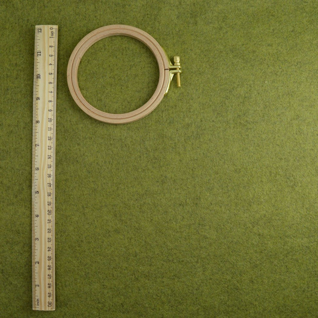 10cm Corinne Lapierre Screwed Wooden Embroidery Hoop