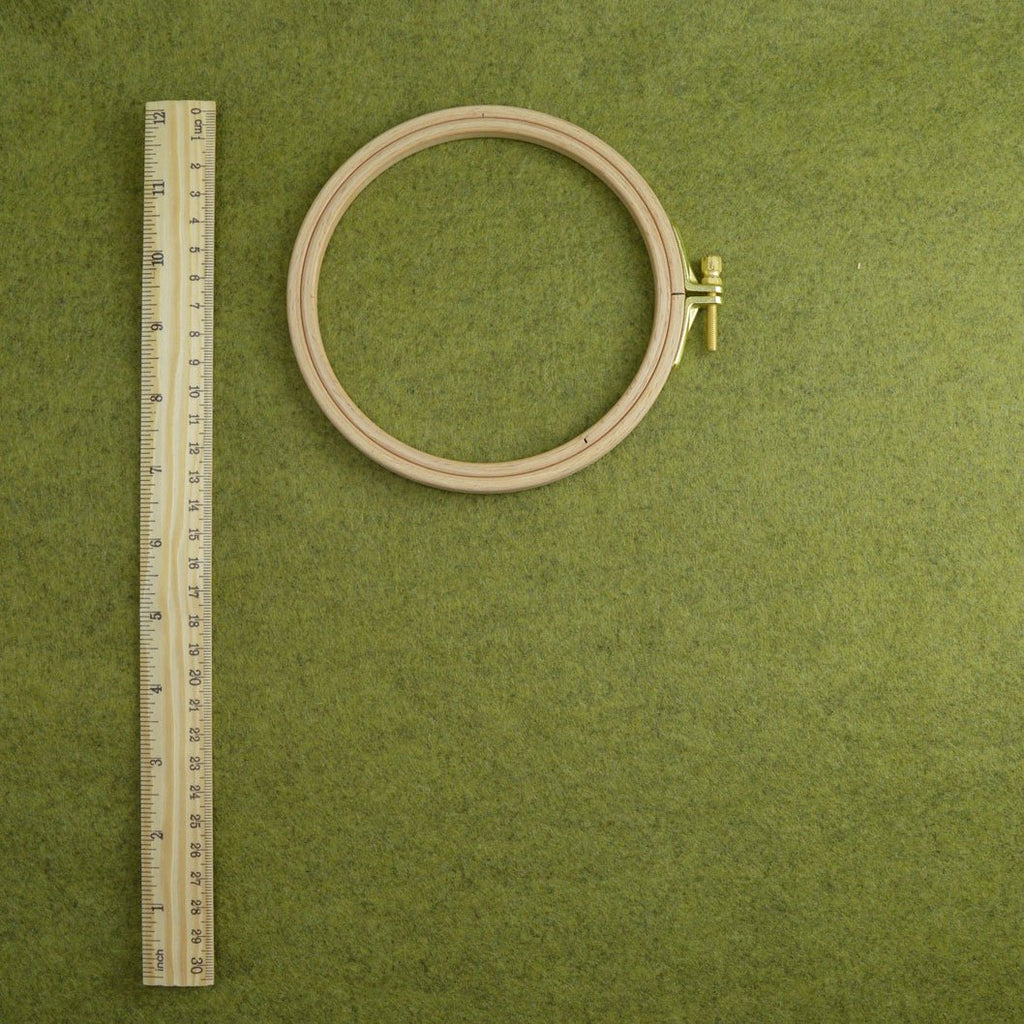 13cm Corinne Lapierre Screwed Wooden Embroidery Hoop