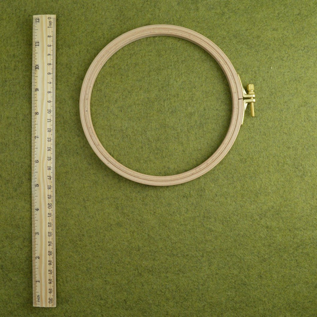 16cm Corinne Lapierre Screwed Wooden Embroidery Hoop