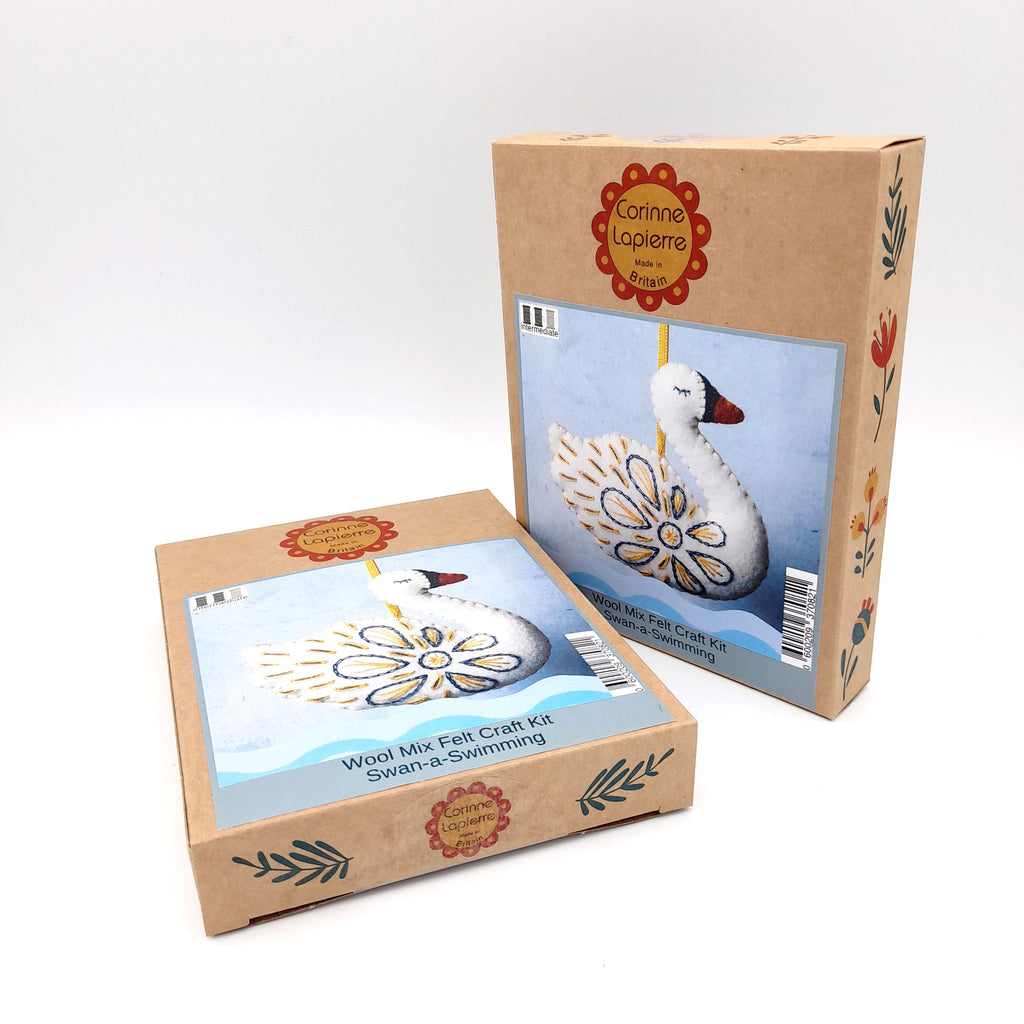 Felt Swan a-Swimming Mini Kit