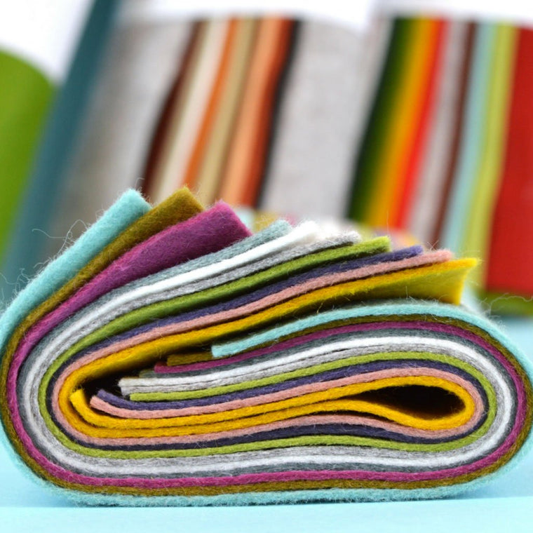 Felt by the 0.5 metre - 90cm Wide