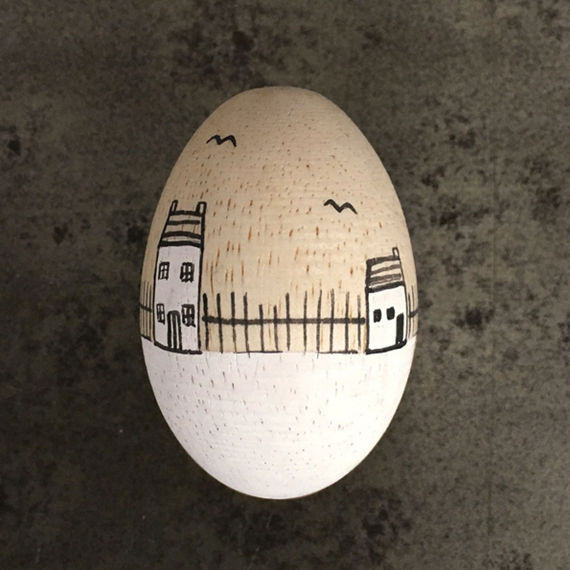Corinne Lapierre wooden eggs