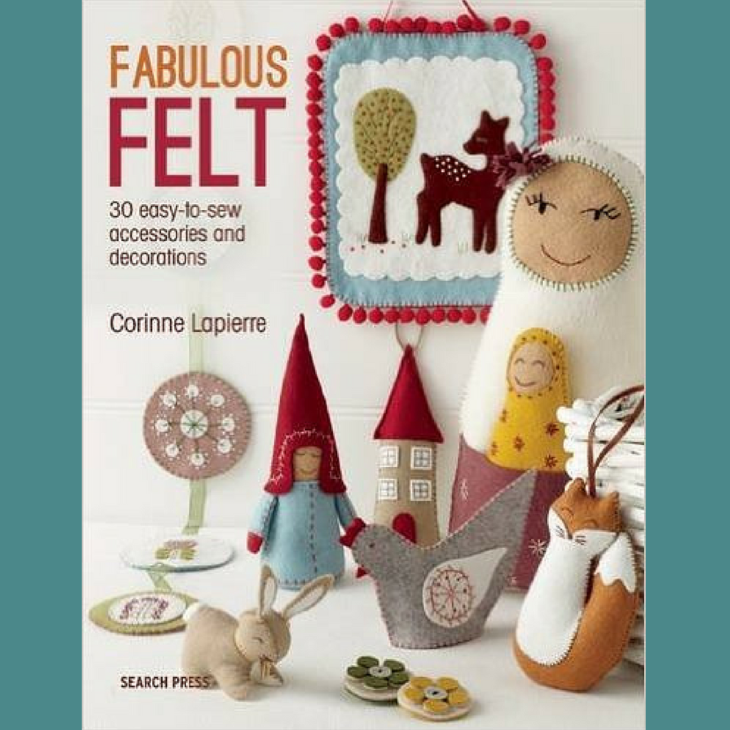 Corinne Lapierre Fabulous Felt Craft Book, Image of felt folk characters.